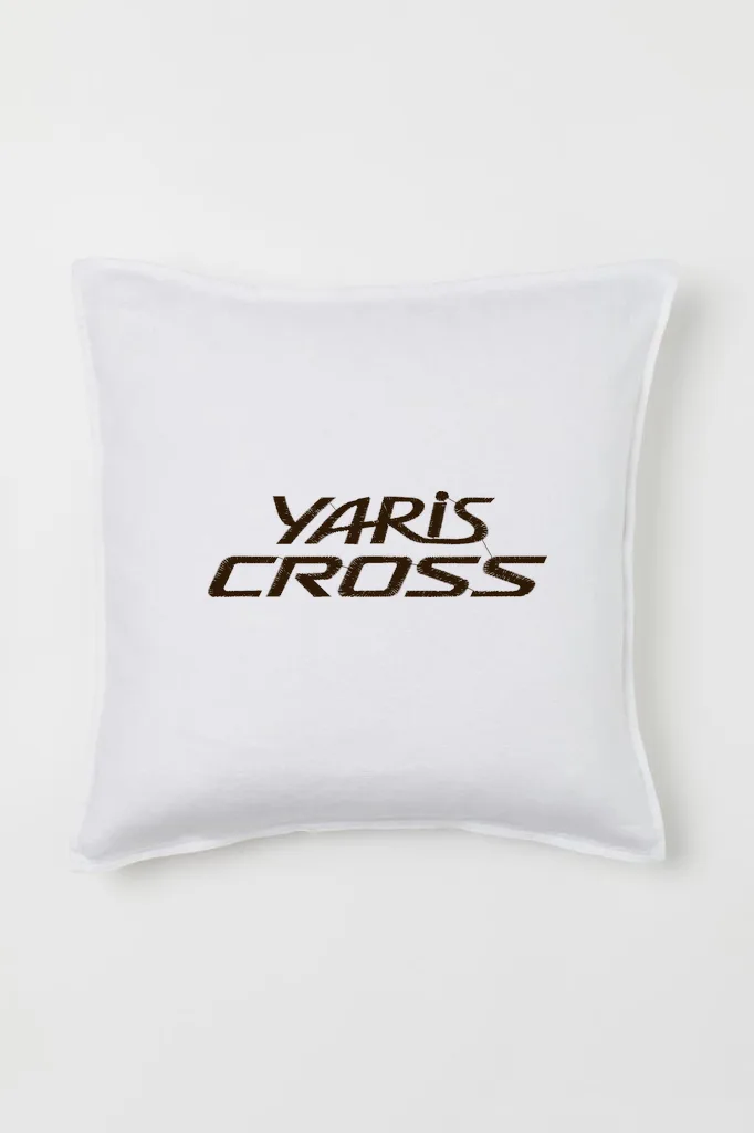 Дизайн машинной вышивки «Логотип Yaris Cross» (130.2×40.8 мм) — вид 2