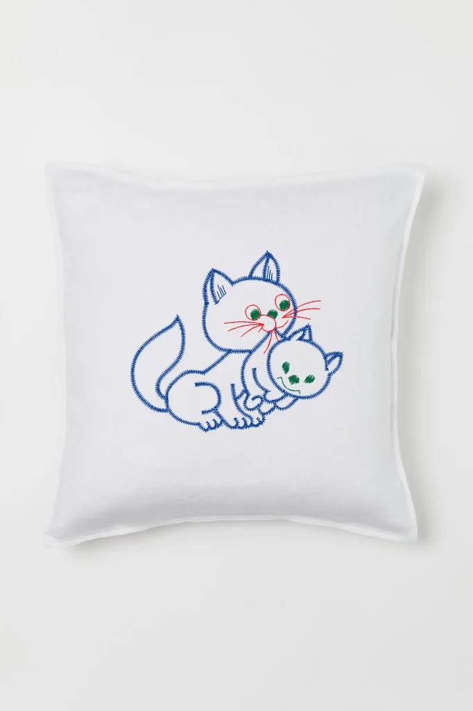 Милая кошка с котёнком (миниатюра 2)