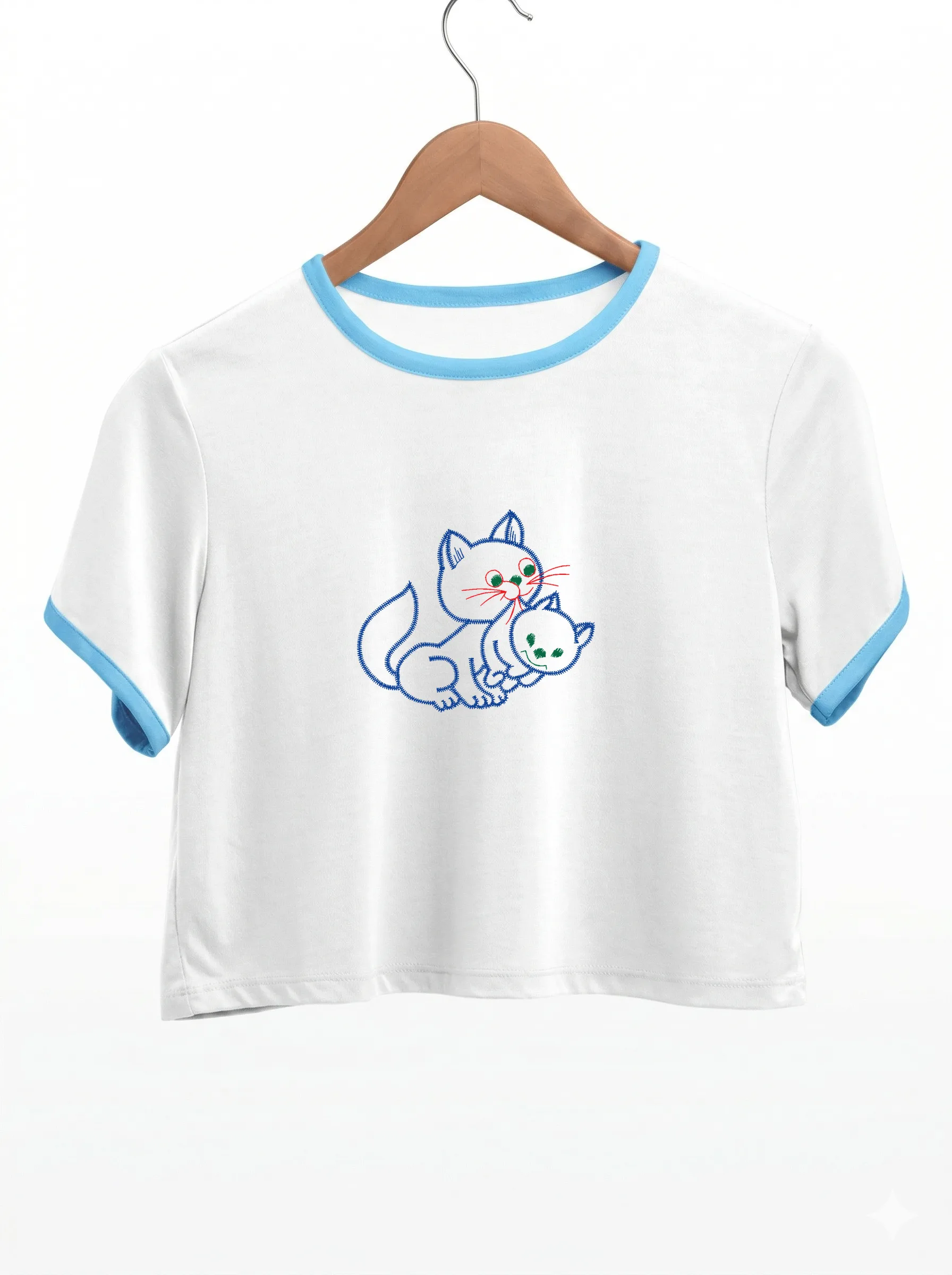 Милая кошка с котёнком (миниатюра 9)
