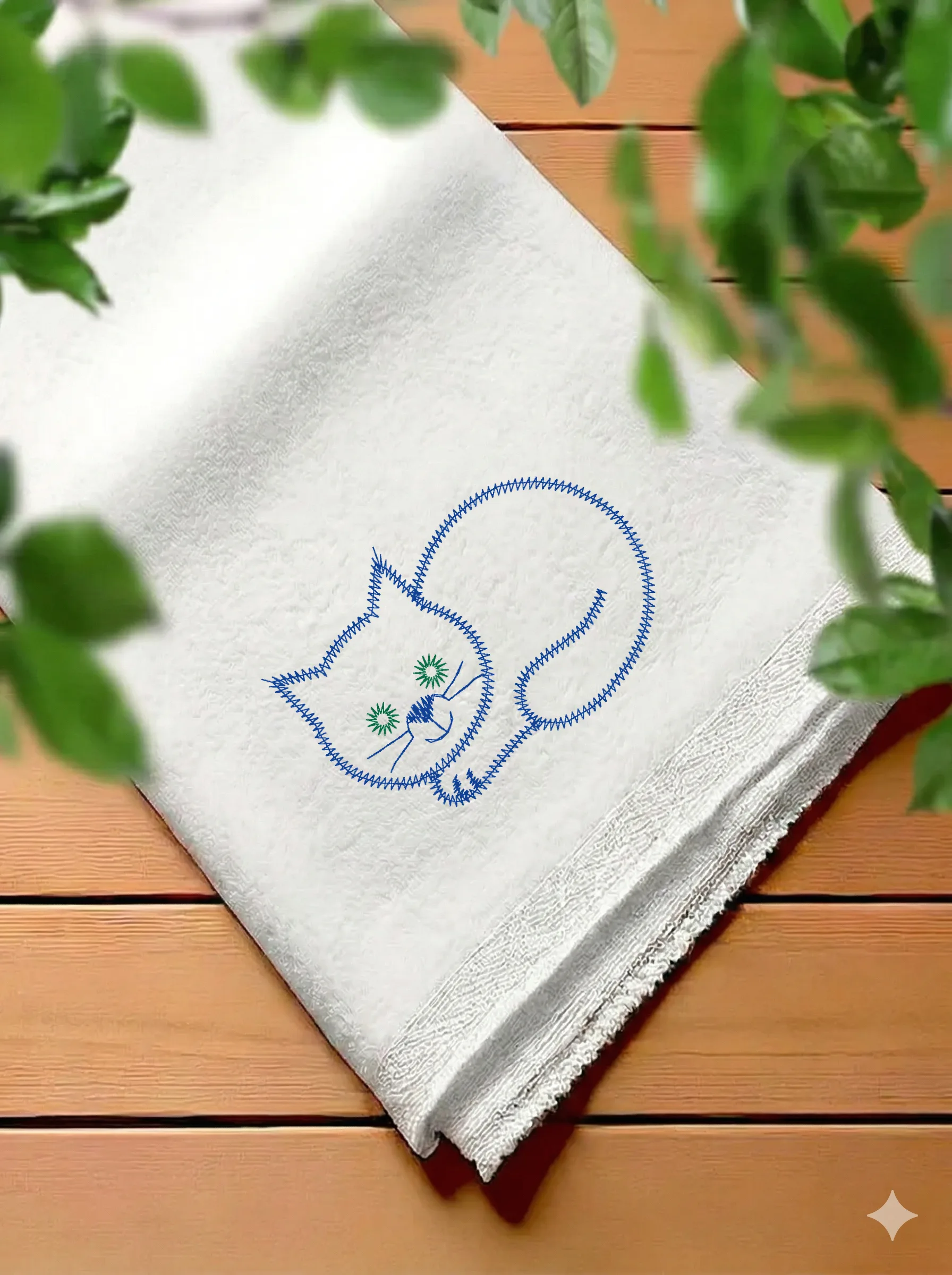 Милый синий котик (миниатюра 7)
