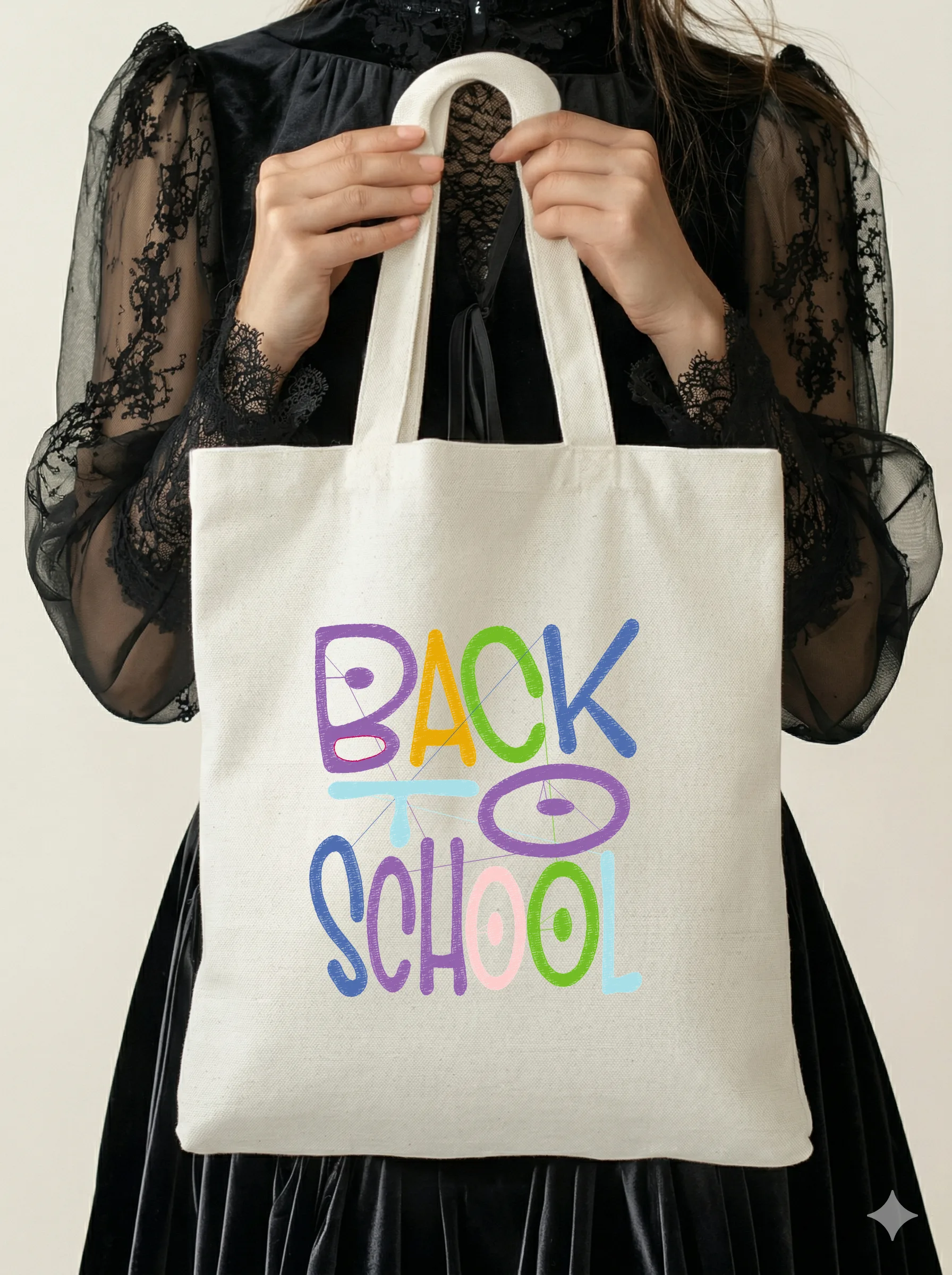 Дизайн машинной вышивки «Красочная надпись Back to School» (124.8×141.8 мм) — вид 5