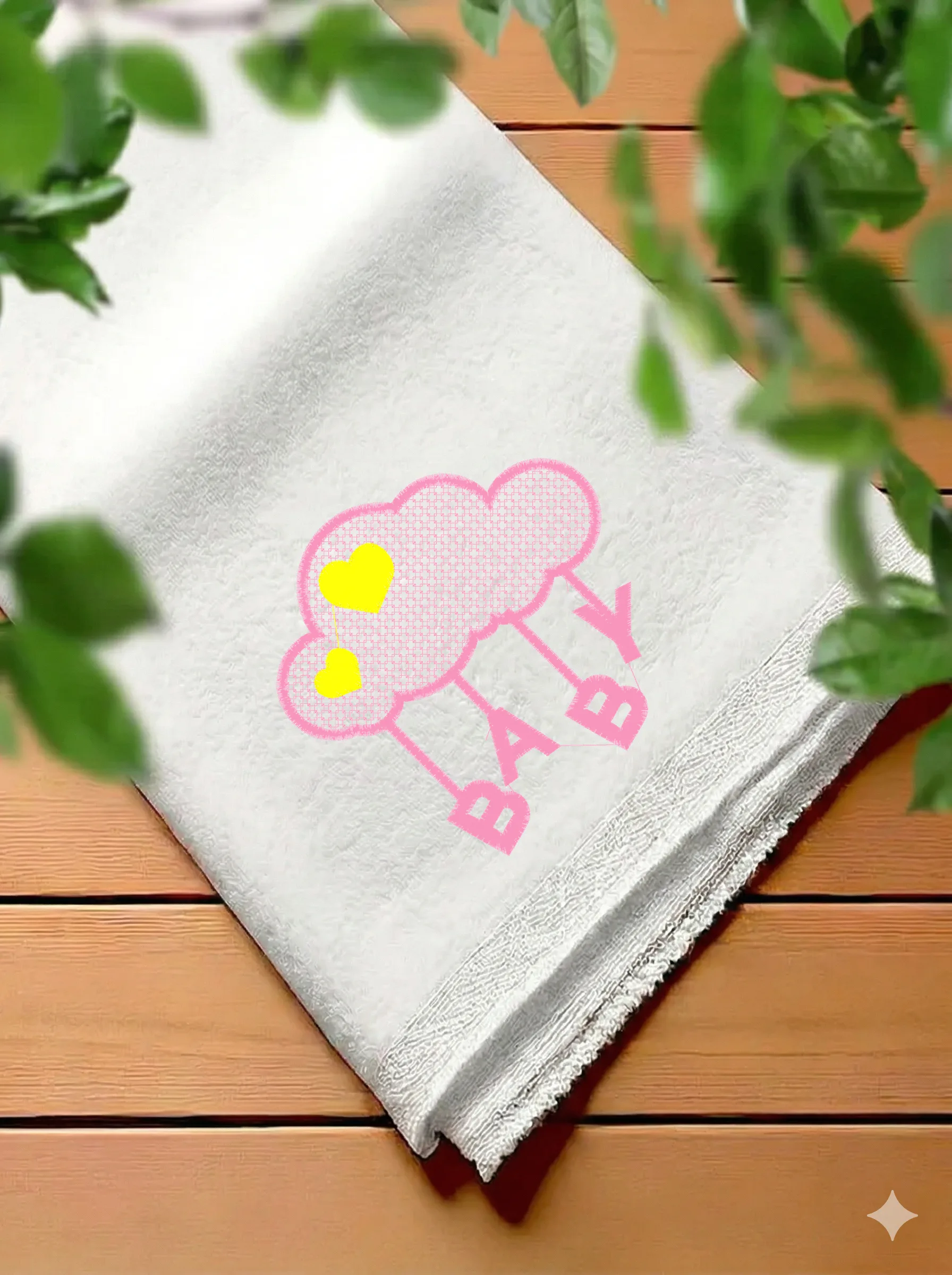 Дизайн машинной вышивки «Нежное облачко BABY» (114.8×112.8 мм) — вид 7