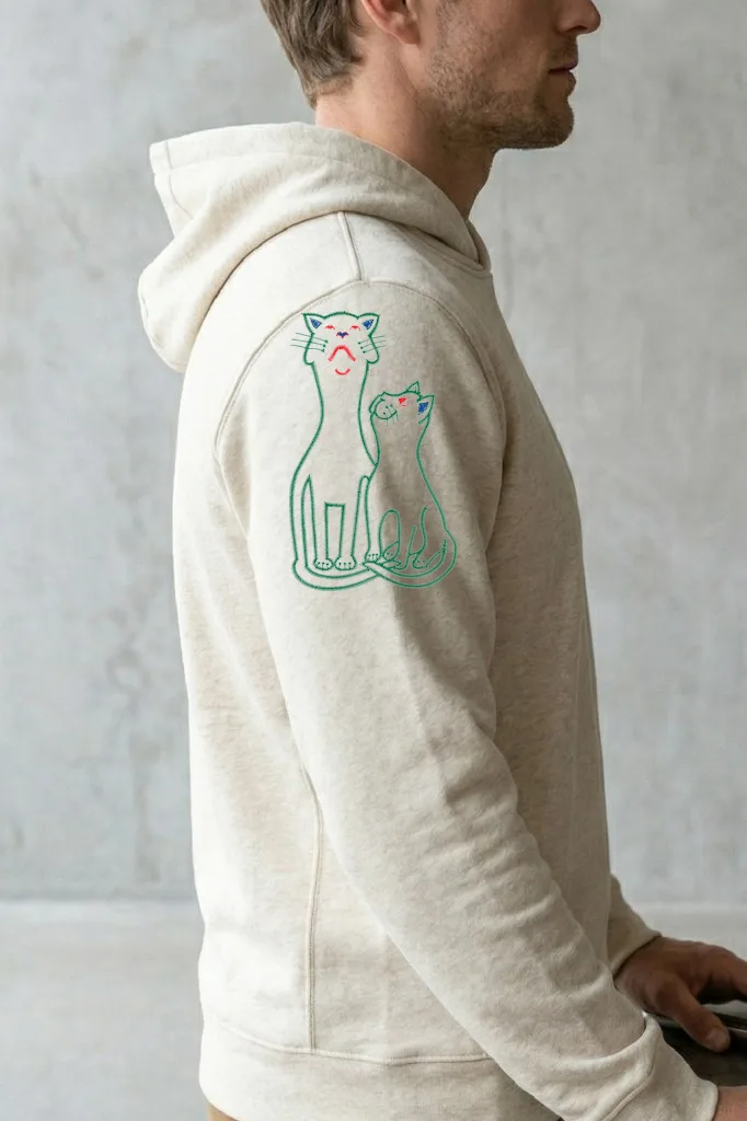 Кошачий дуэт (миниатюра 3)