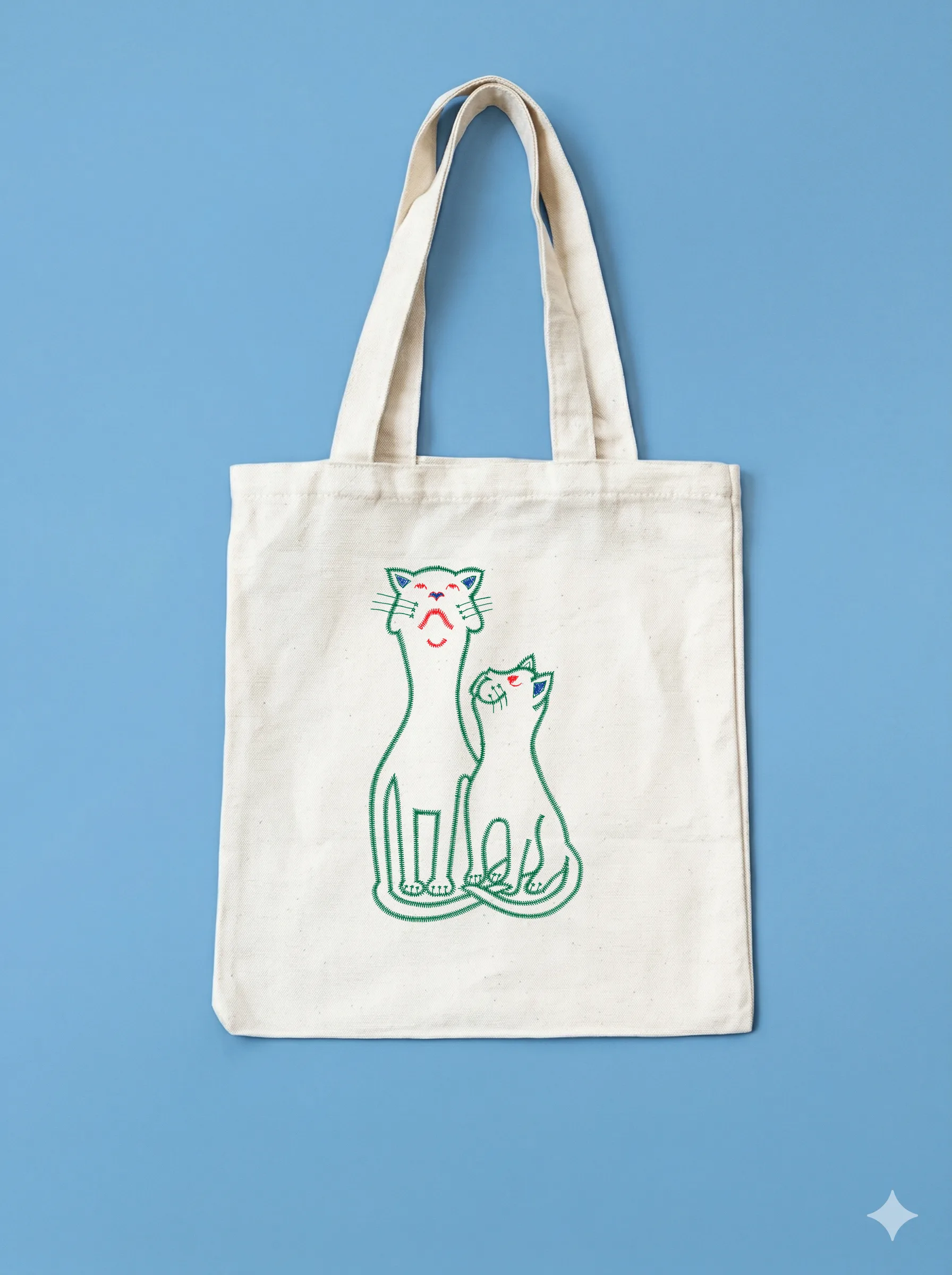 Кошачий дуэт (миниатюра 10)