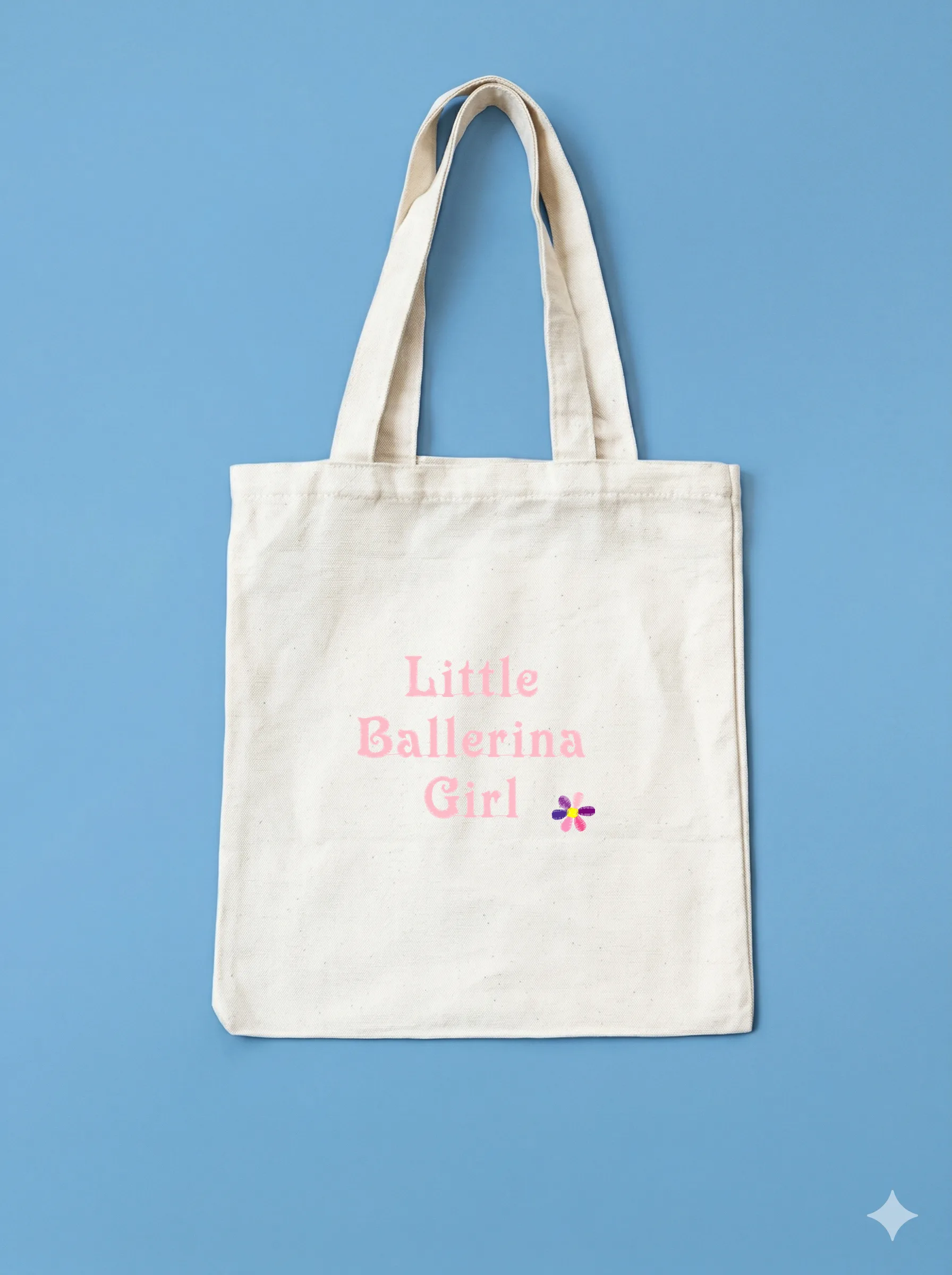 Дизайн машинной вышивки «Надпись Little Ballerina Girl» (101.7×75.8 мм) — вид 10