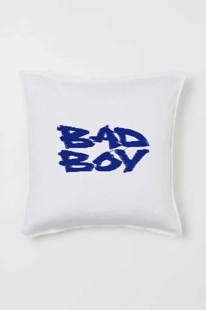 Дизайн машинной вышивки «Стильная надпись Bad Boy» (54.4×27.8 мм) — вид 2