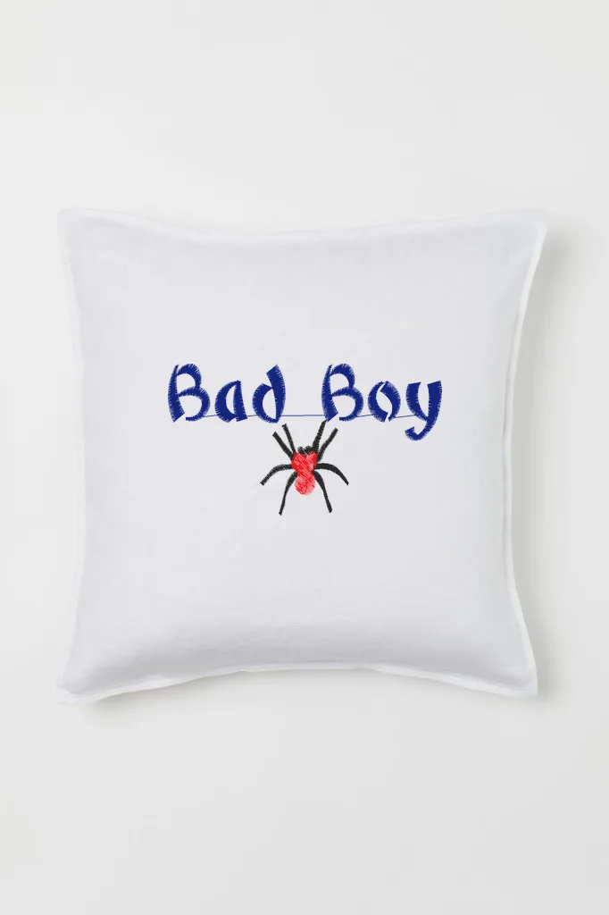 Дизайн машинной вышивки «Паук Bad Boy» (95.4×52.9 мм) — вид 2
