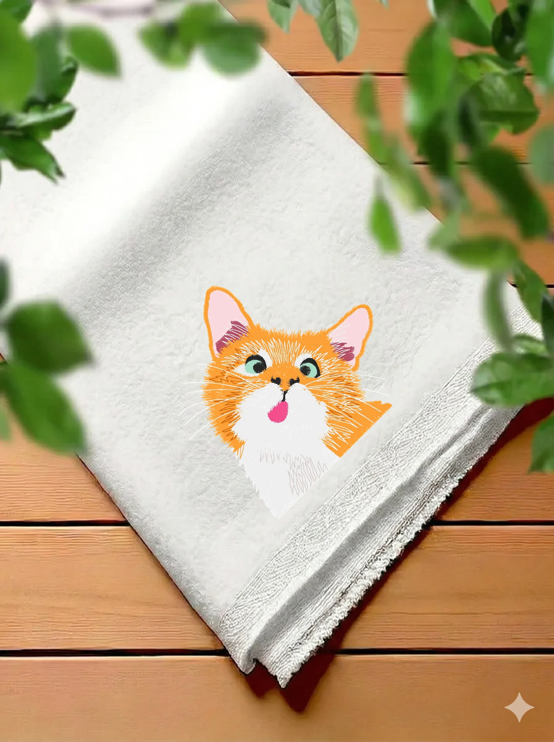 Любопытный рыжий котенок (миниатюра 7)