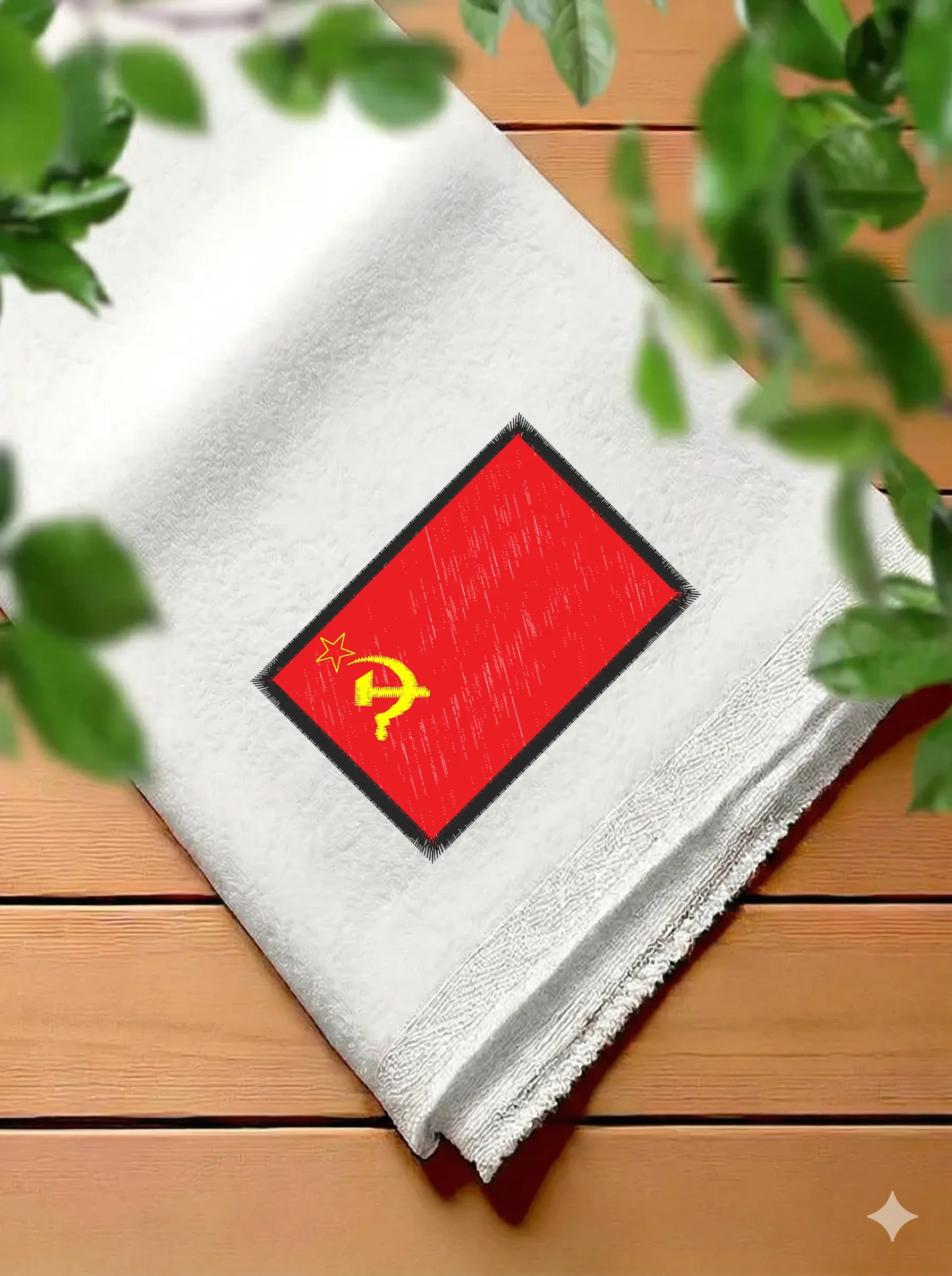 Дизайн машинной вышивки «Флаг СССР» (80.4×54.4 мм) — вид 7