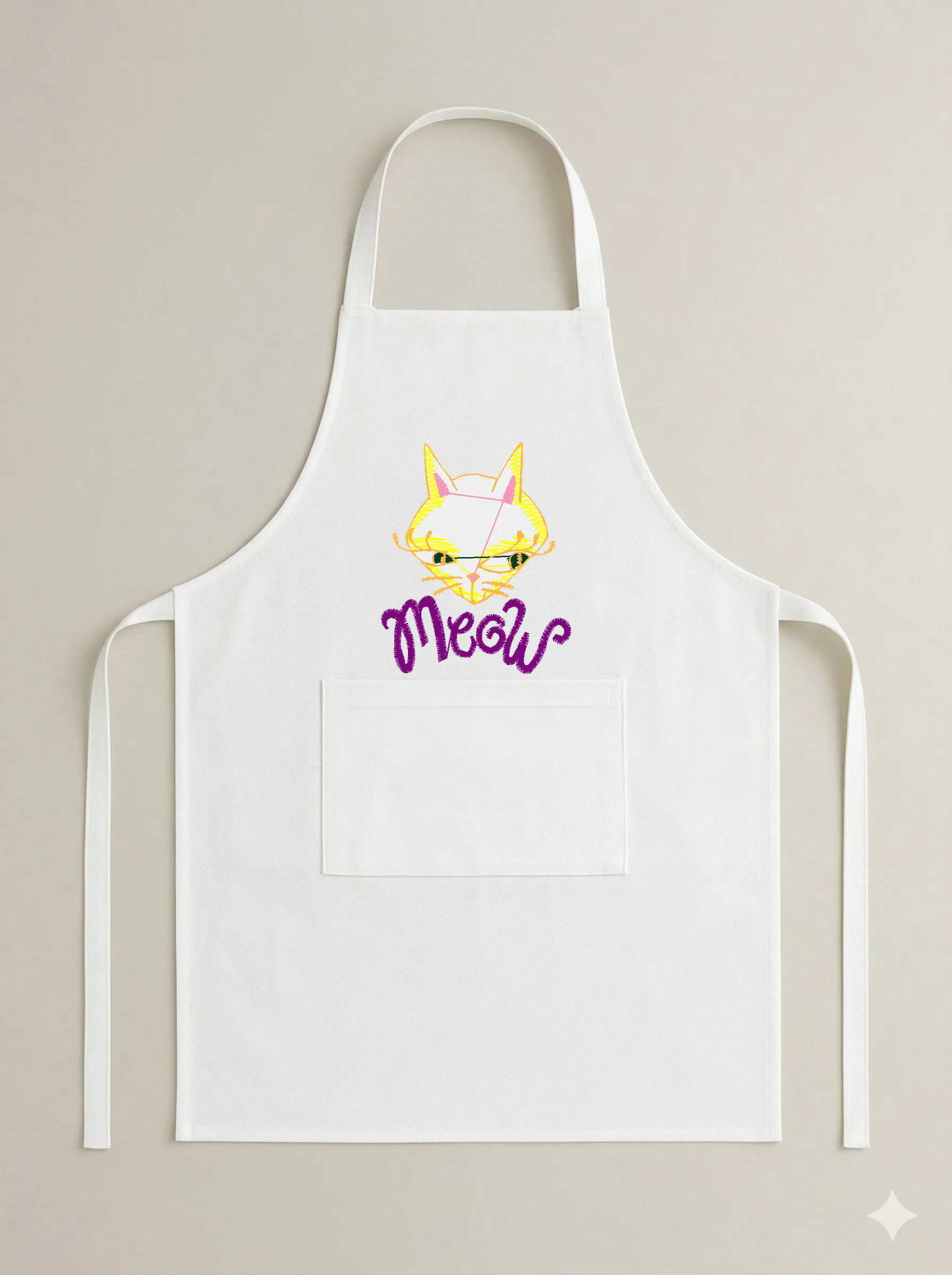 Стилизованный кот Meow (миниатюра 6)