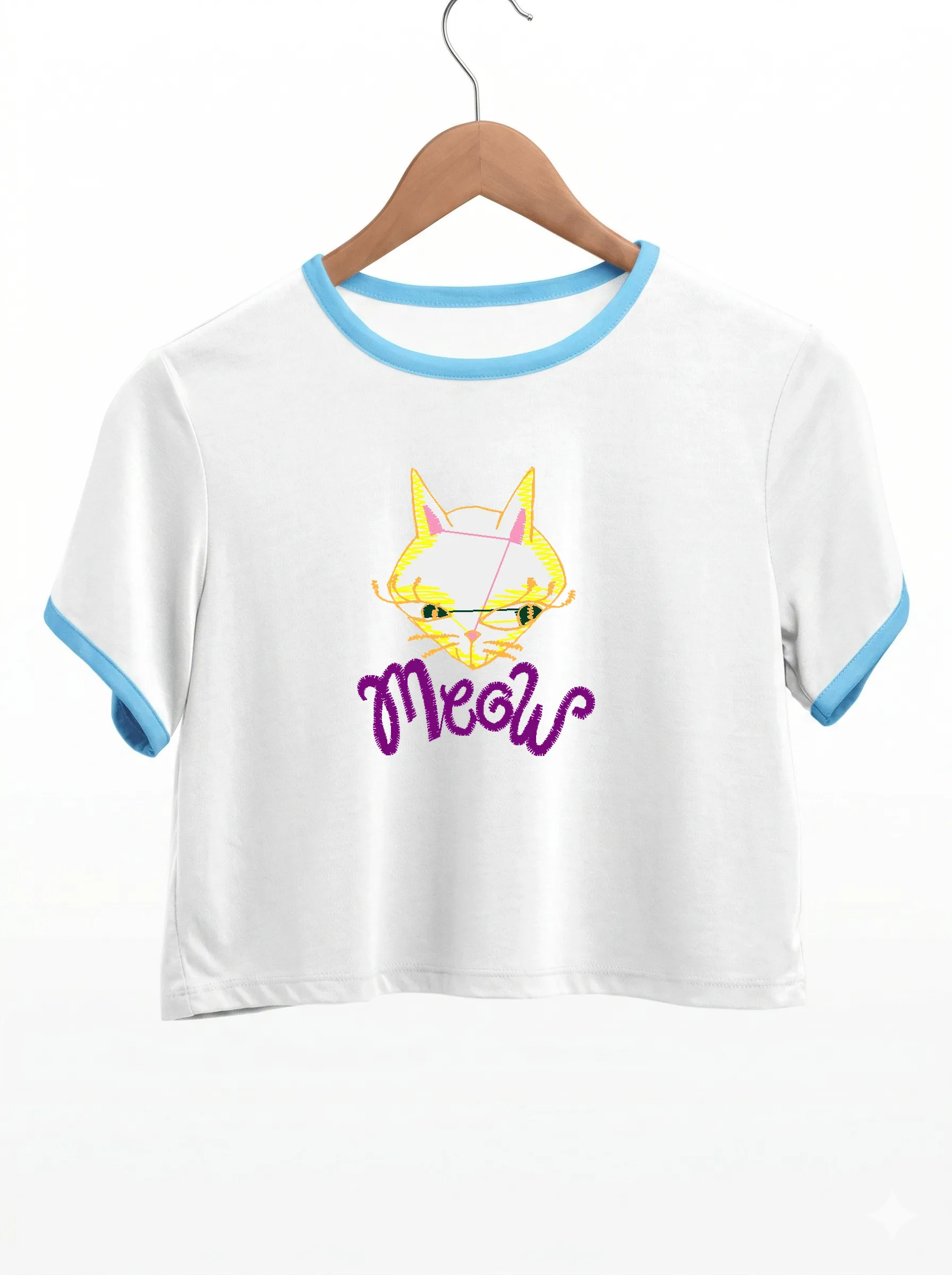 Стилизованный кот Meow (миниатюра 9)