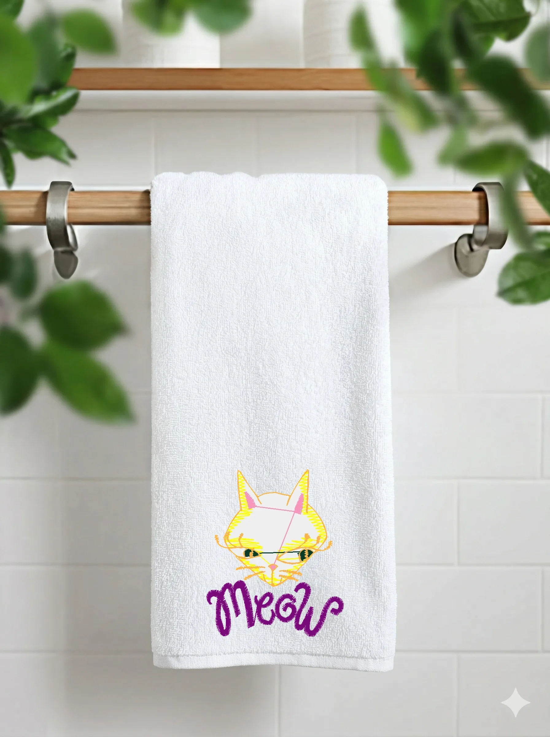 Стилизованный кот Meow (миниатюра 11)