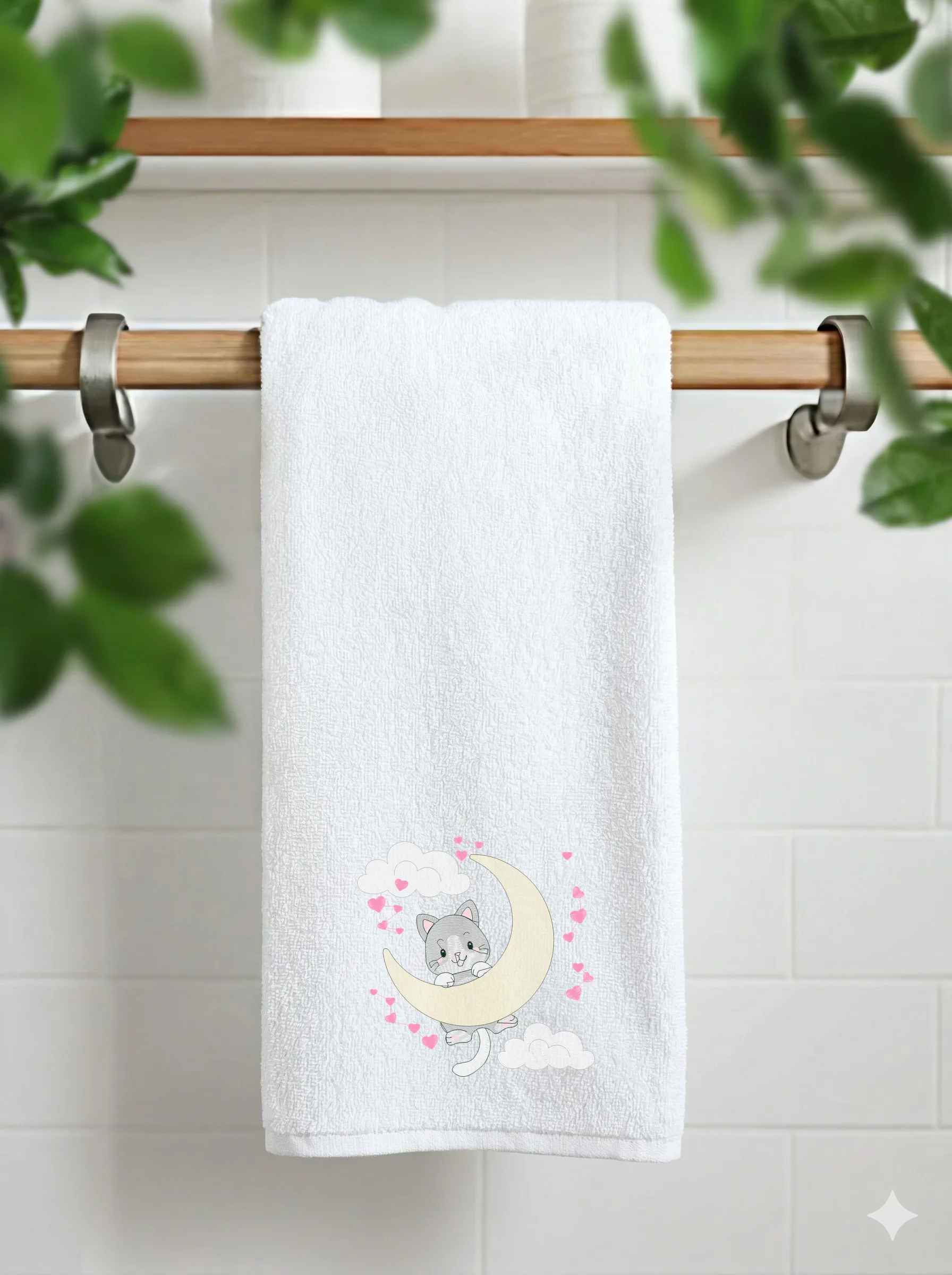 Котик на полумесяце (миниатюра 11)