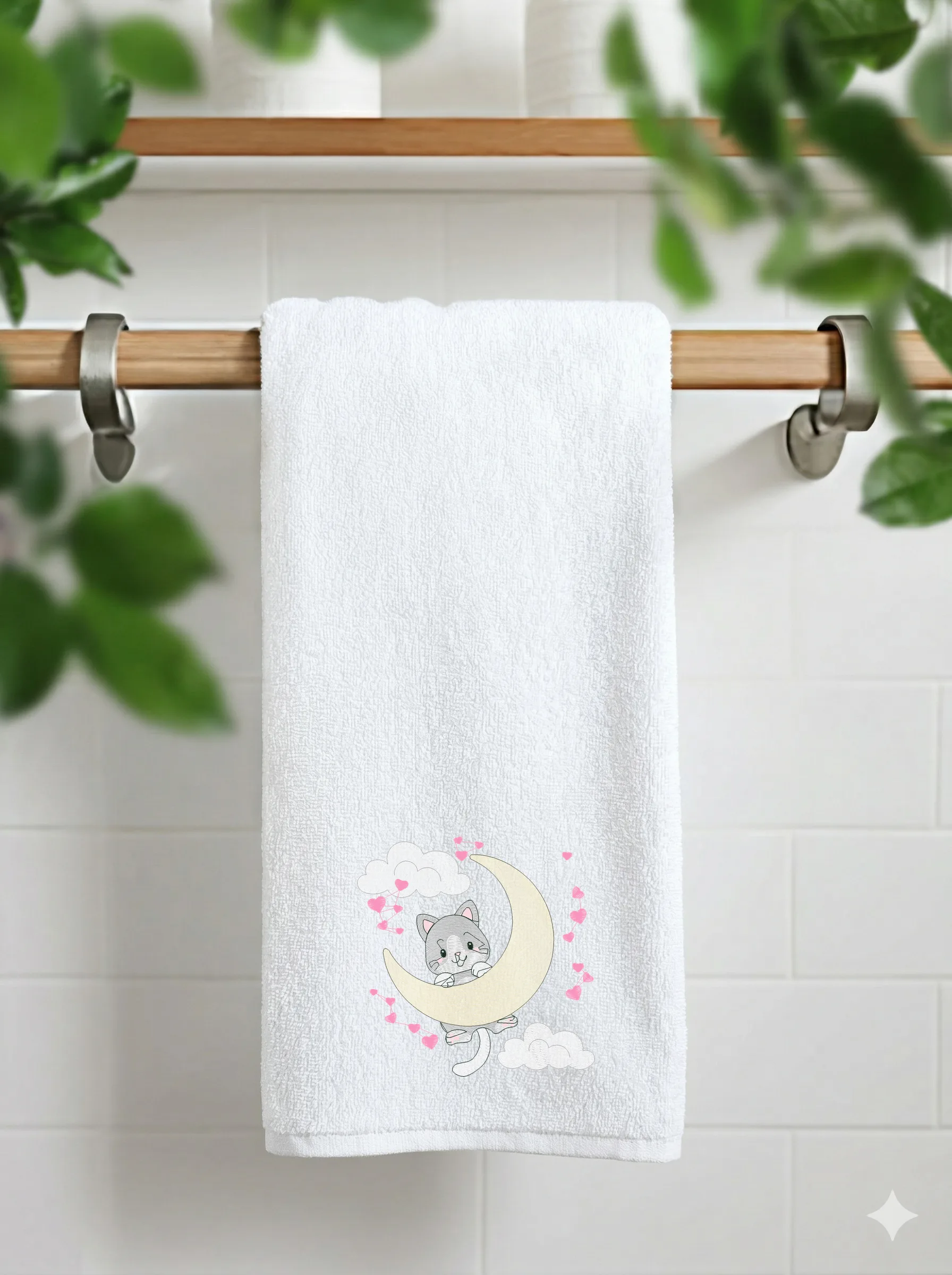 Котёнок на месяце (миниатюра 11)