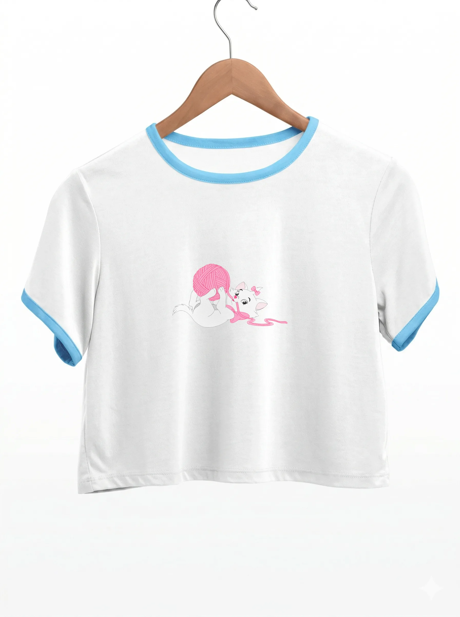 Дизайн машинной вышивки «Кошечка Мари с клубочком» (179.2×99 мм) — вид 9