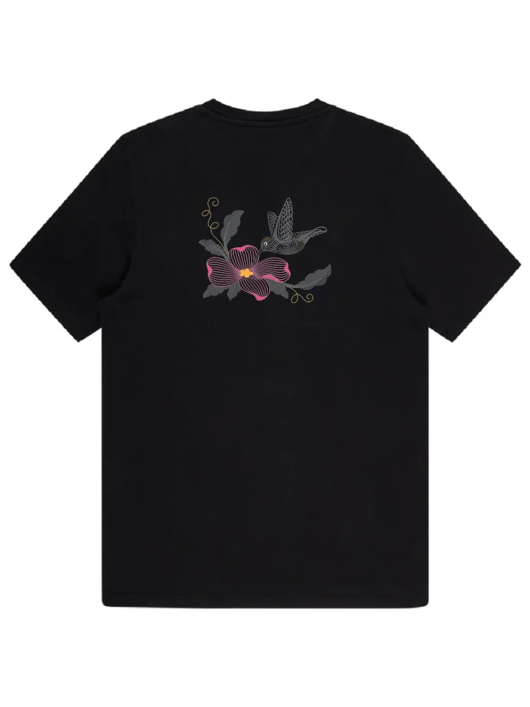 Дизайн машинной вышивки «Колибри над цветком» (125×99.6 мм) — вид 4