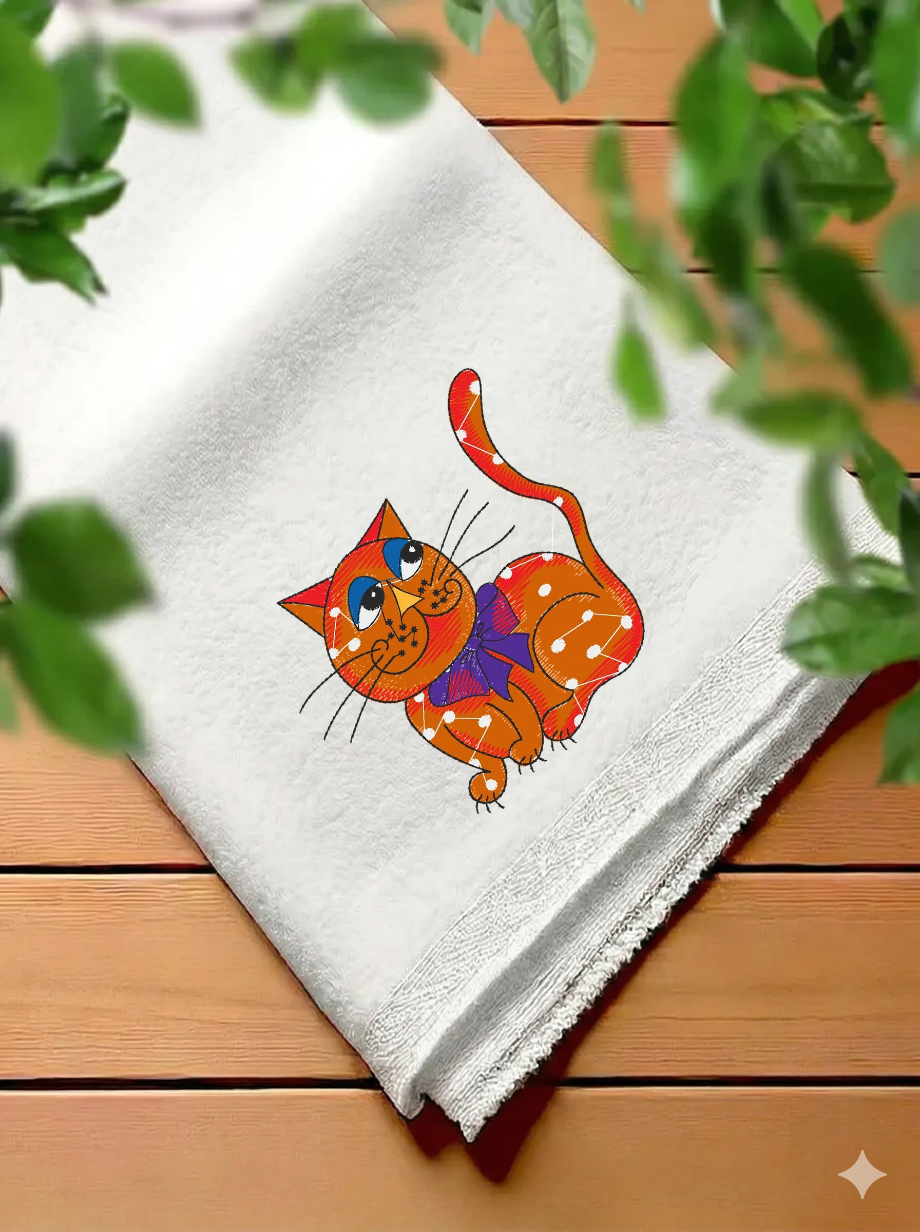 Звездный рыжий кот (миниатюра 7)