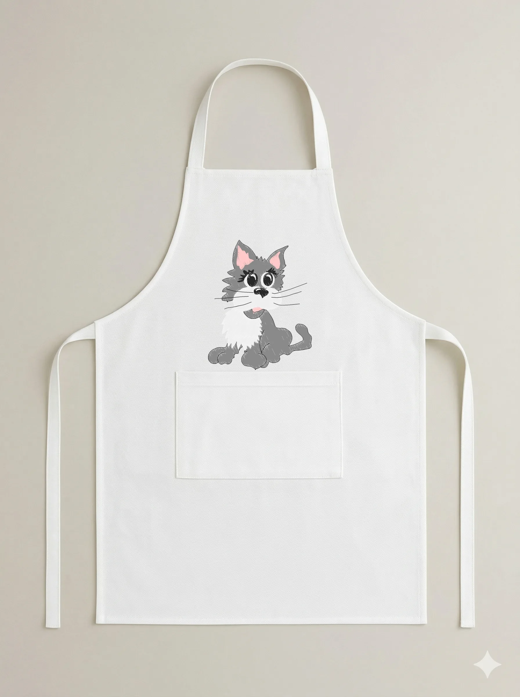 Милый серый котёнок (миниатюра 6)