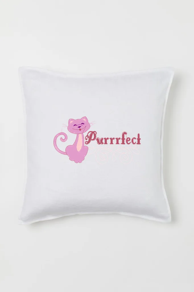 Розовый котик Purrrfect (миниатюра 2)