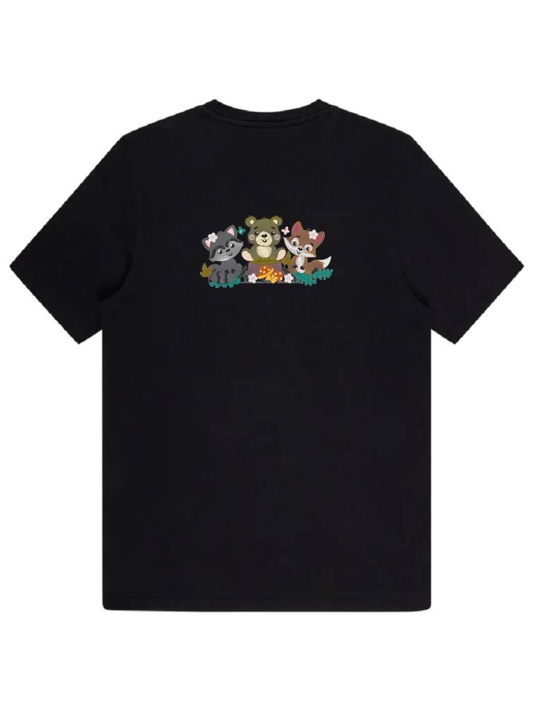 Дизайн машинной вышивки «Милые лесные друзья» (108.5×199.1 мм) — вид 4