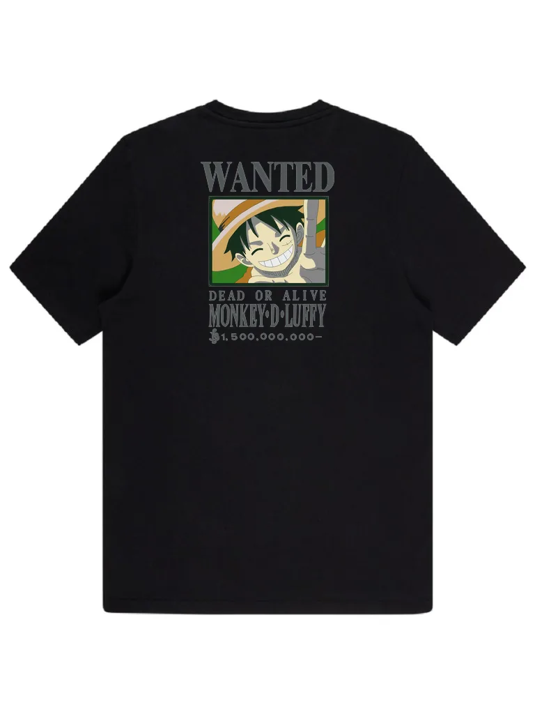 Дизайн машинной вышивки «Плакат Wanted Луффи» (196.3×267 мм) — вид 4