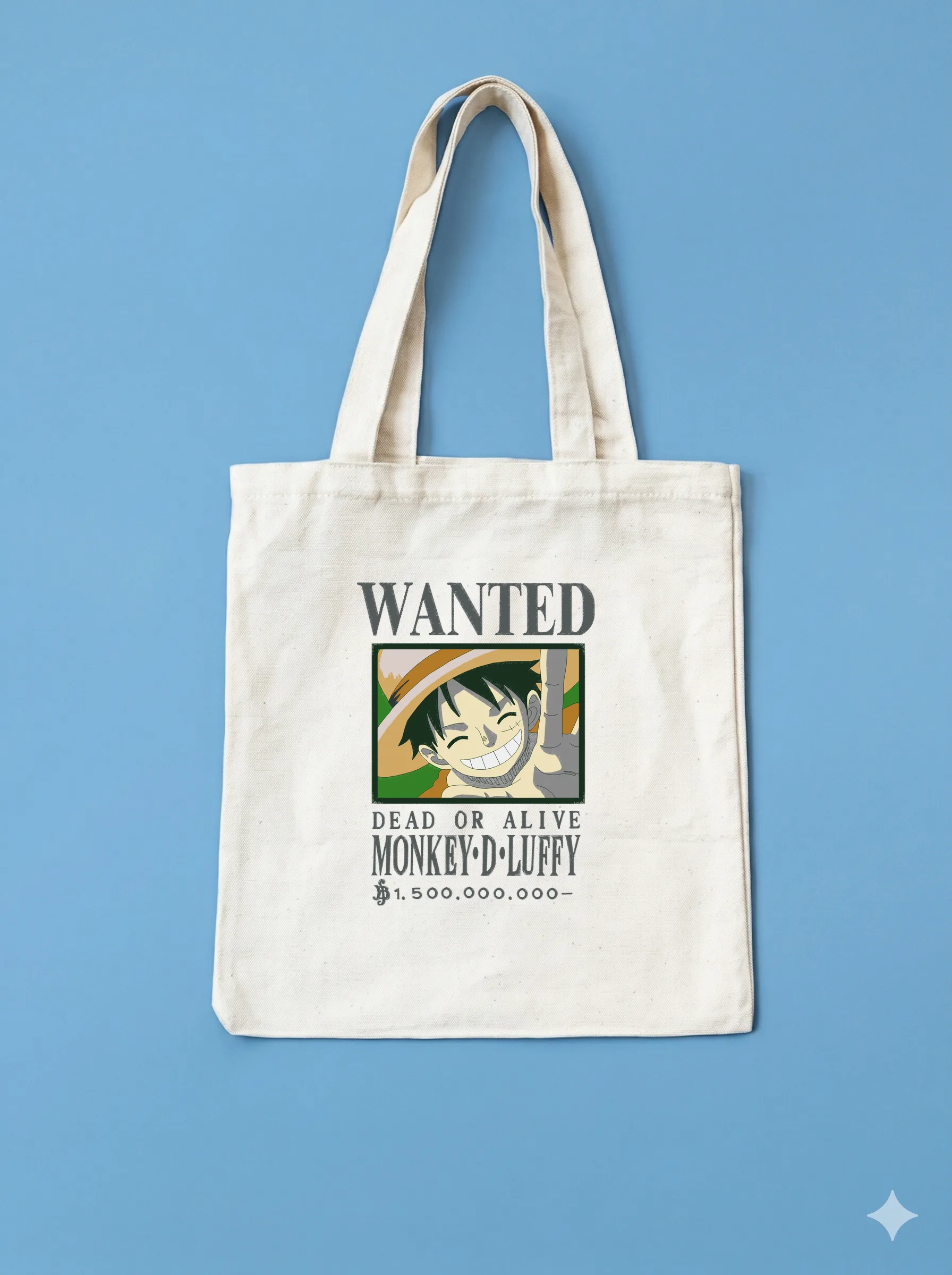 Дизайн машинной вышивки «Плакат Wanted Луффи» (196.3×267 мм) — вид 10