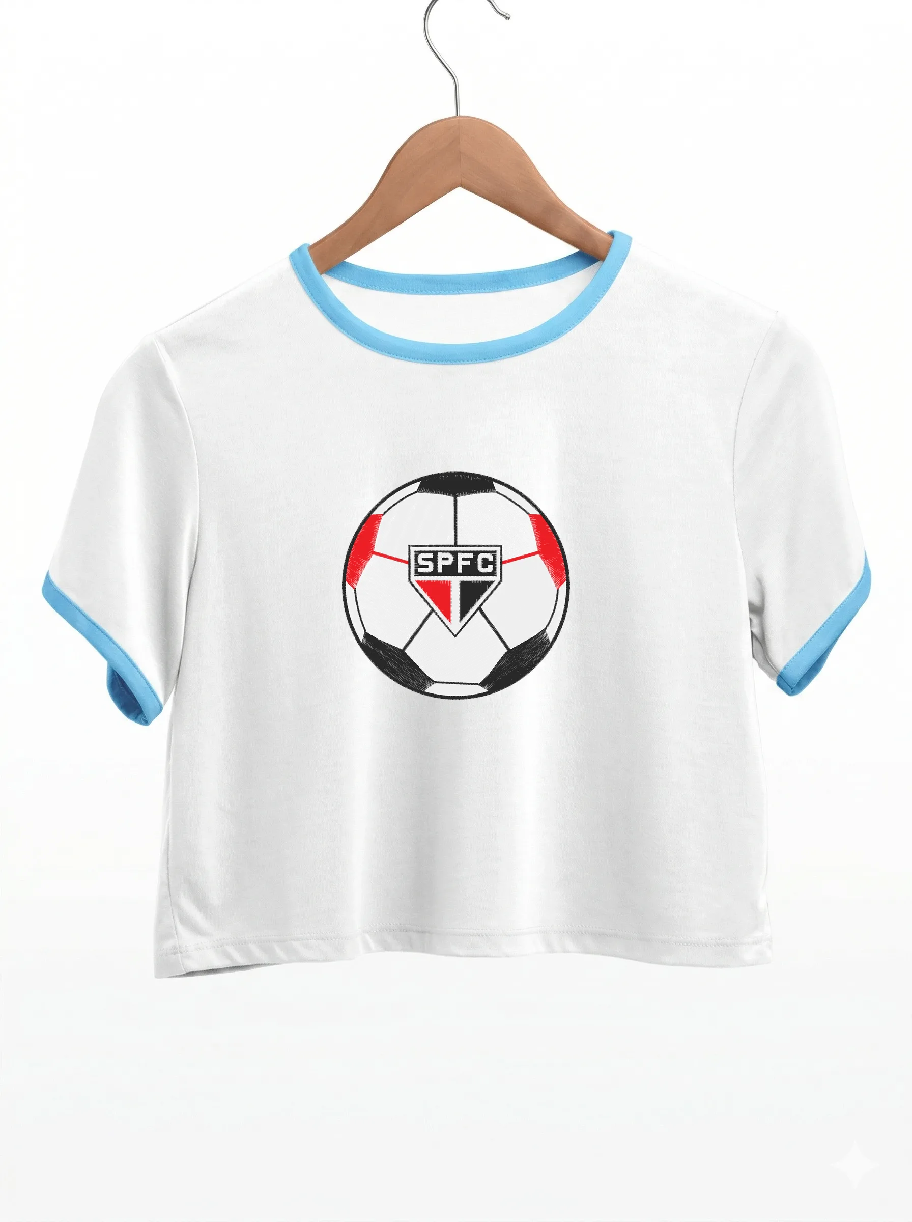 Дизайн машинной вышивки «Футбольный мяч SPFC» (128.8×128.9 мм) — вид 9