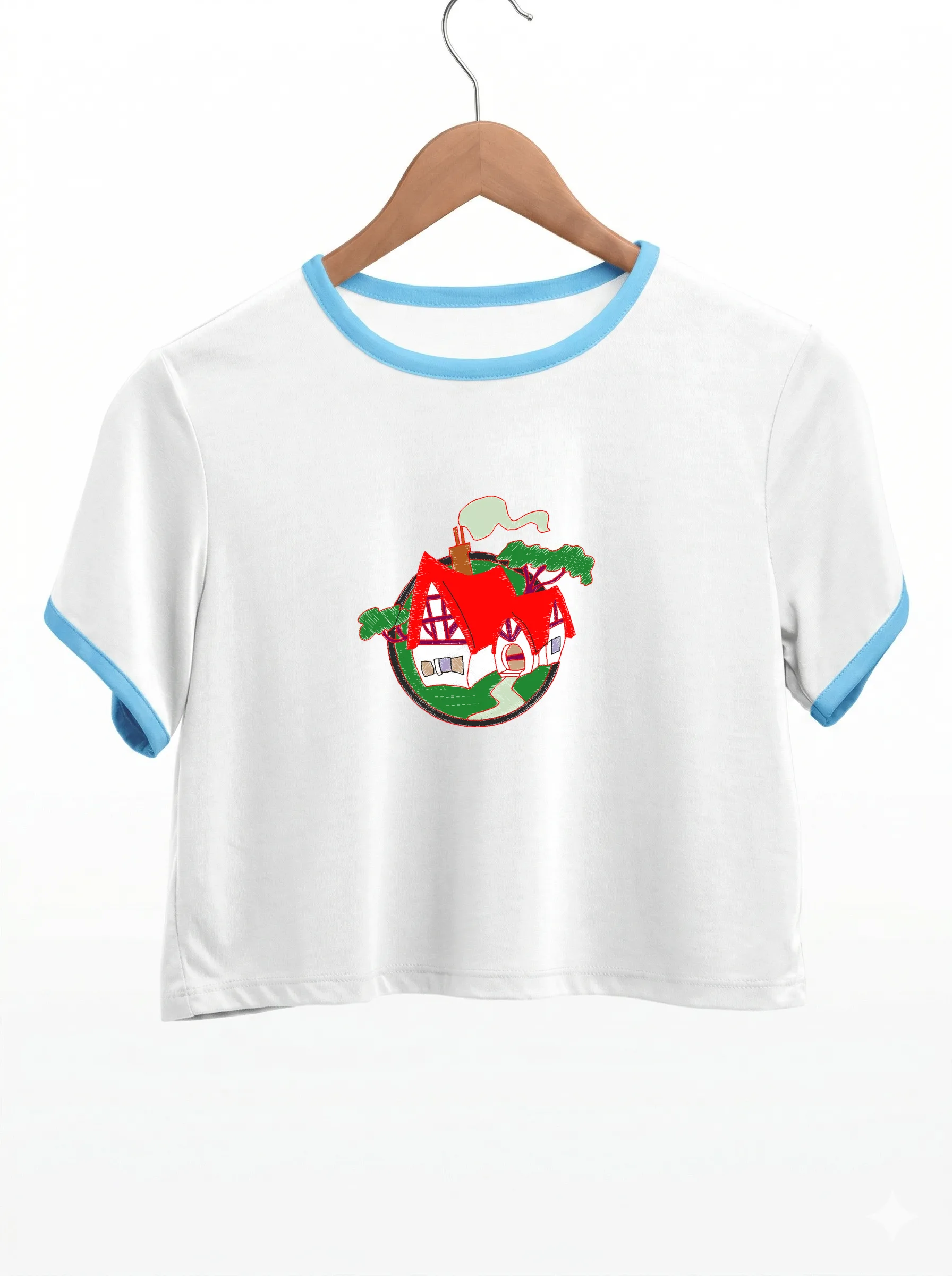 Дизайн машинной вышивки «Уютный сказочный домик» (84.4×82.3 мм) — вид 9
