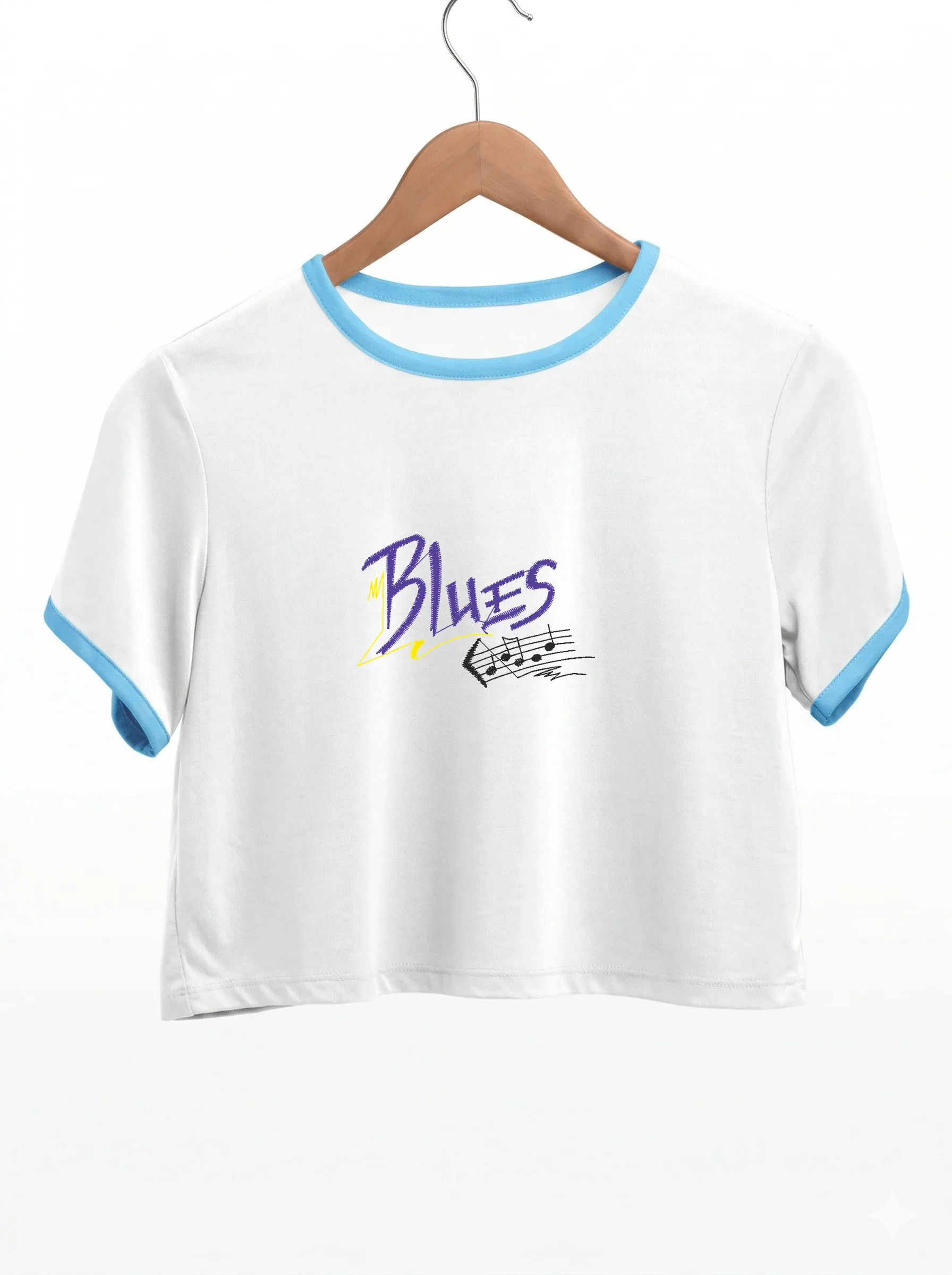 Дизайн машинной вышивки «Музыкальная надпись Blues» (57.2×36.8 мм) — вид 9