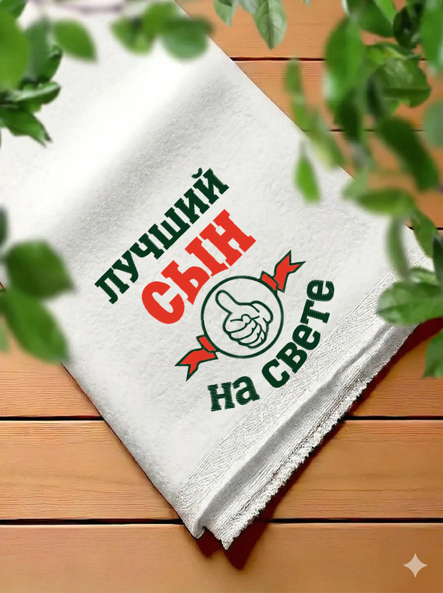 Дизайн машинной вышивки «Эмблема Лучший сын» (246.4×320.9 мм) — вид 7