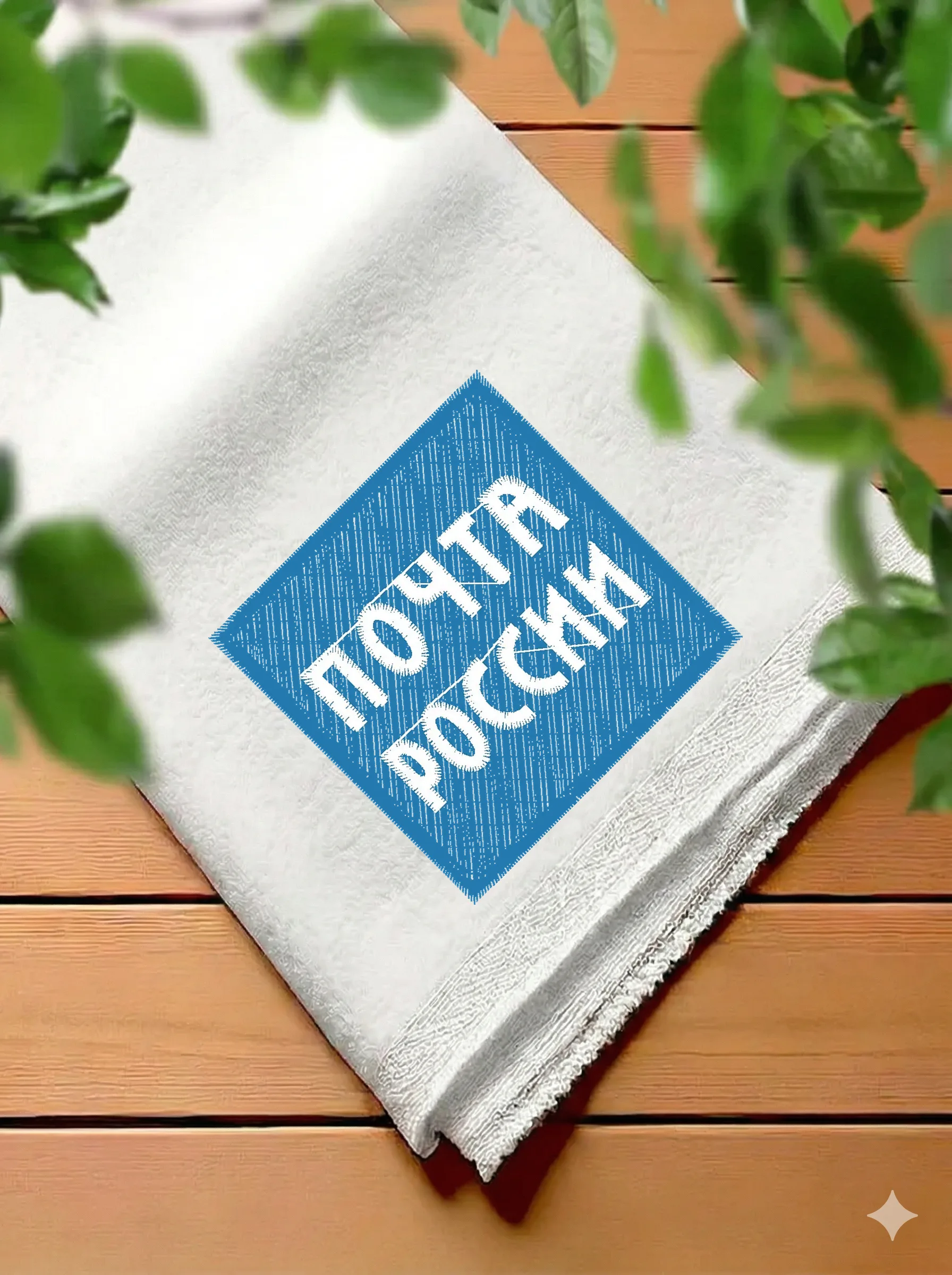 Дизайн машинной вышивки «Шеврон Почта России» (50.2×50 мм) — вид 7