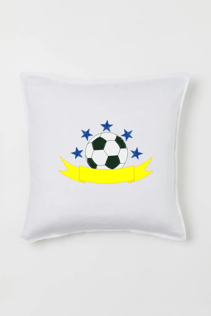 Футбольная эмблема со звездами (миниатюра 2)