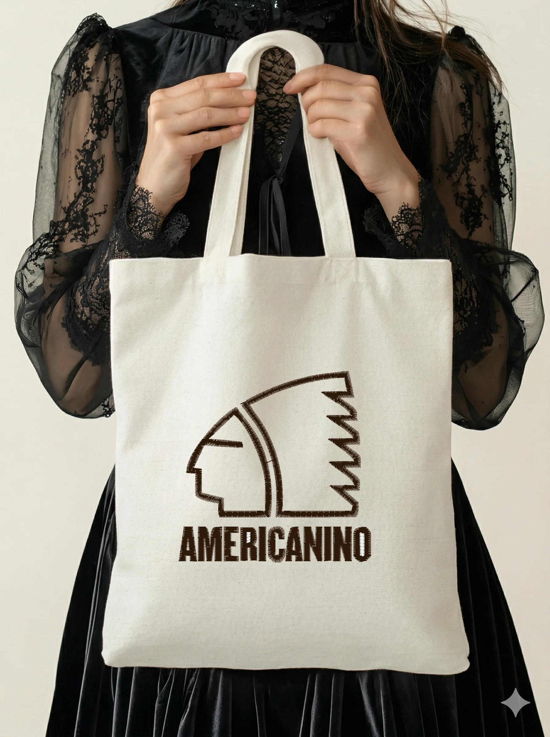 Логотип Americanino с индейцем (миниатюра 5)