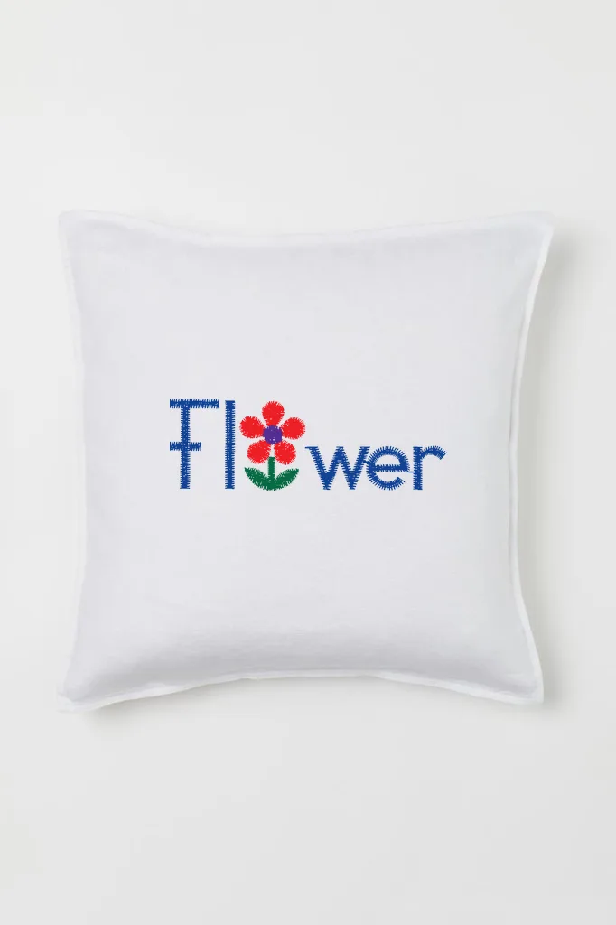 Цветочная надпись Flower (миниатюра 2)