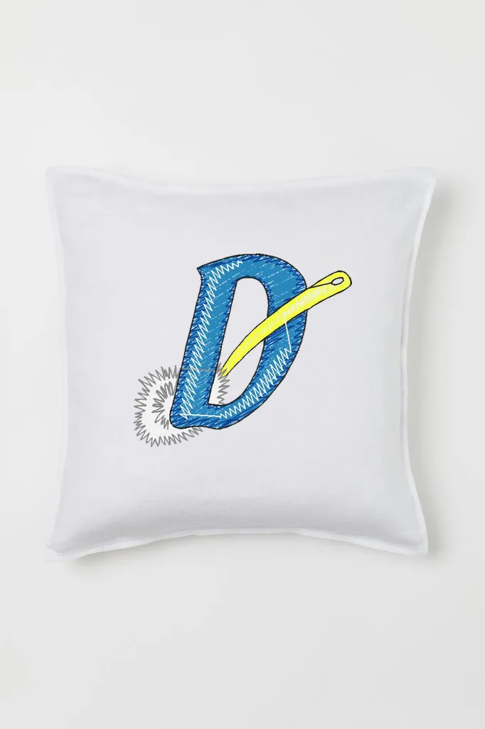 Буква D с иглой (миниатюра 2)