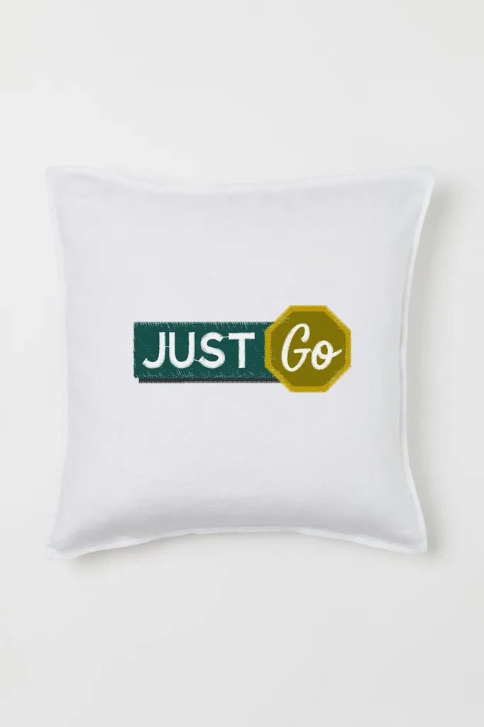 Нашивка «Just Go» (миниатюра 2)