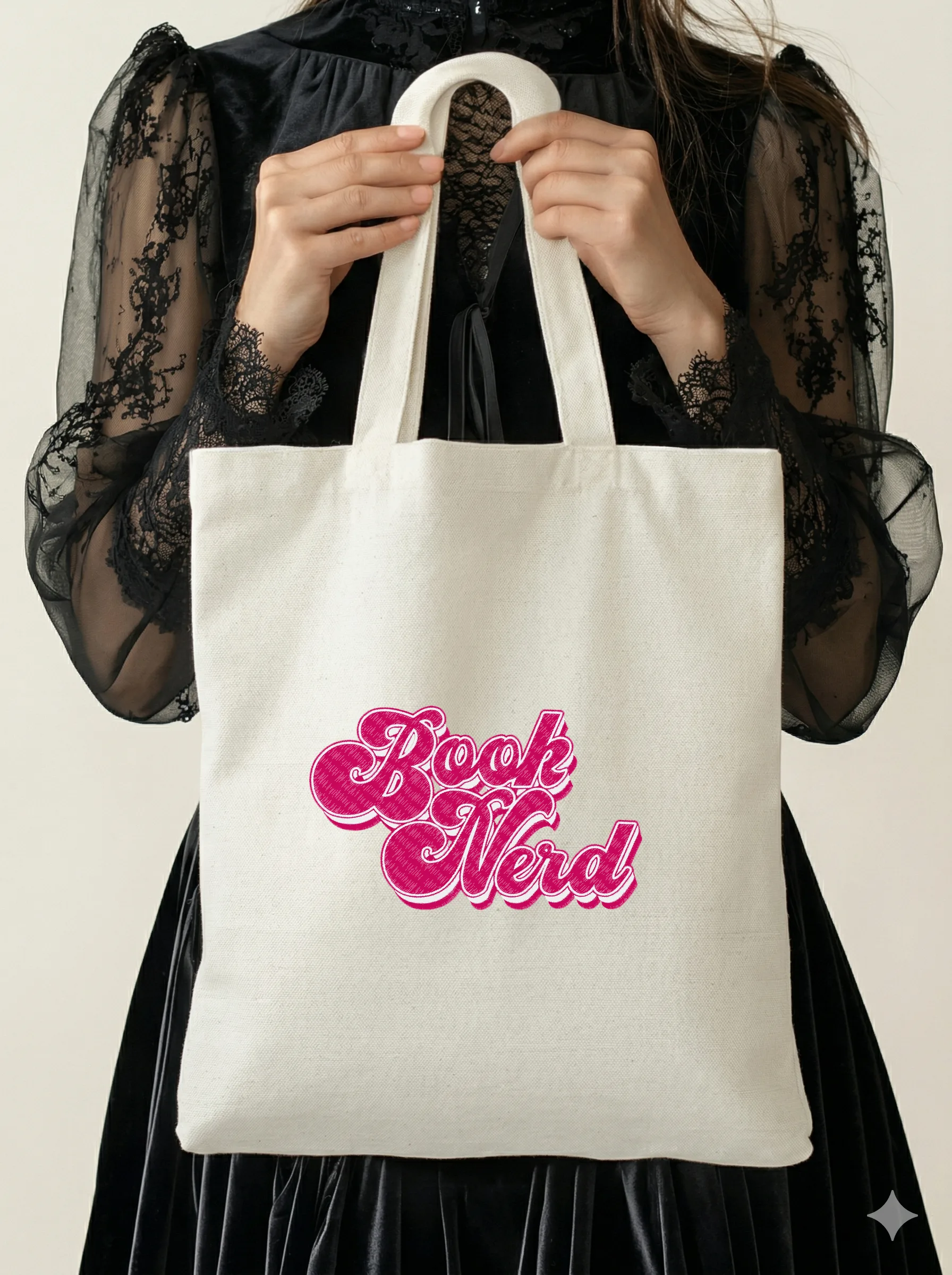 Стильная надпись Book Nerd (миниатюра 5)