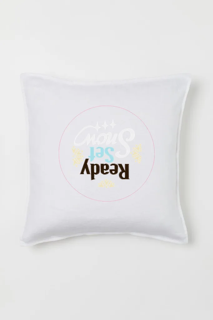 Зимняя надпись Ready Set Snow (миниатюра 2)