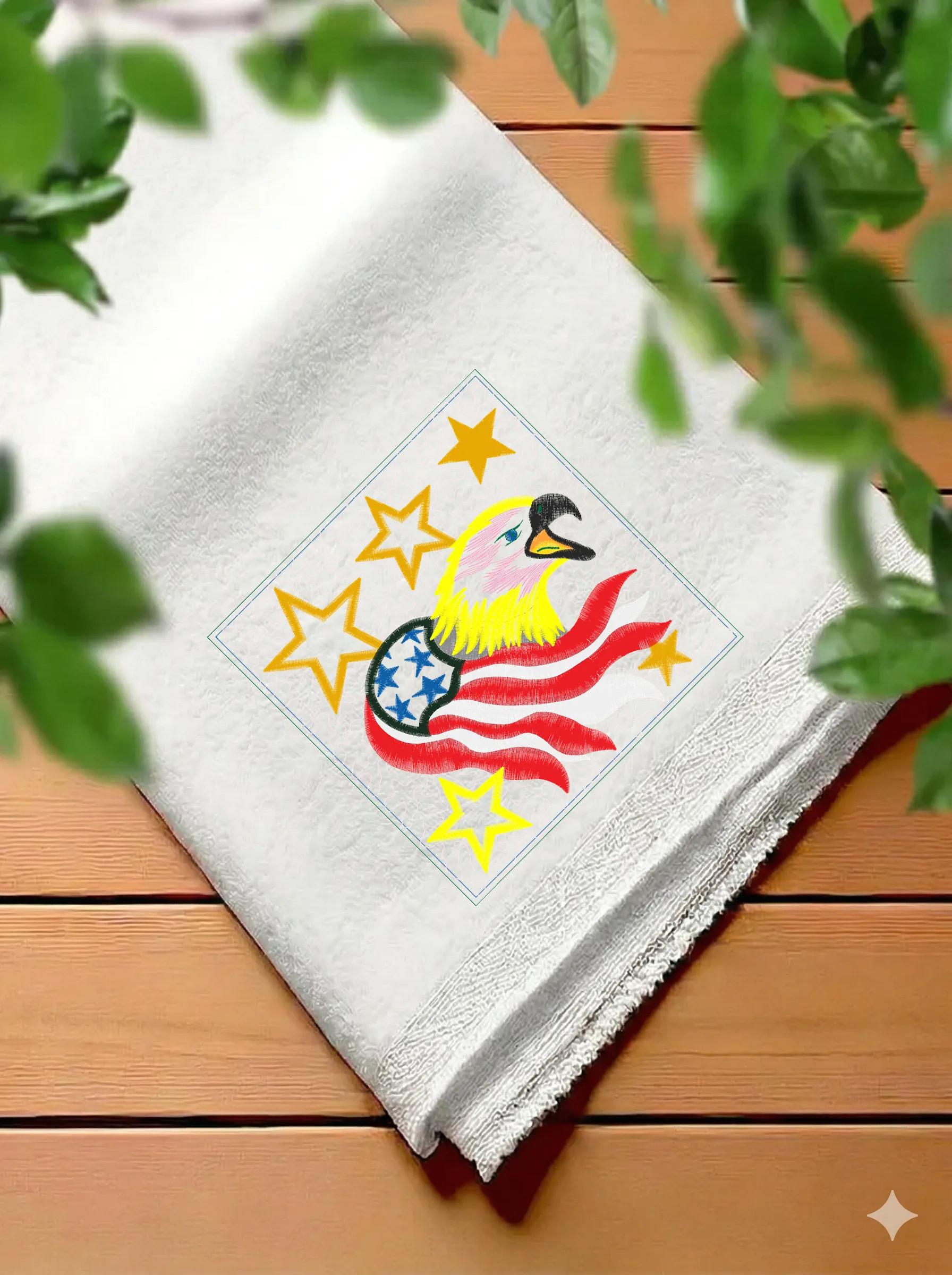 Американский орел со звездами (миниатюра 7)